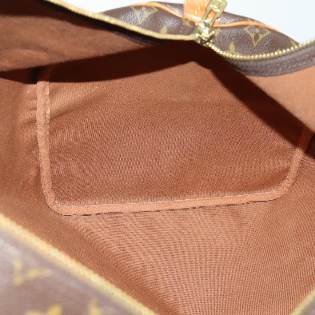 Louis Vuitton Keepall Bag Monogram Canvas Brown Canvas Travel Bag Bag (Pre-Owned)