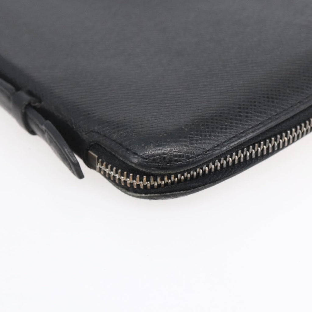 Louis Vuitton Organizer De Voyage Travel Wallet Leather Black Leather Wallets Accessory (Pre-Owned)
