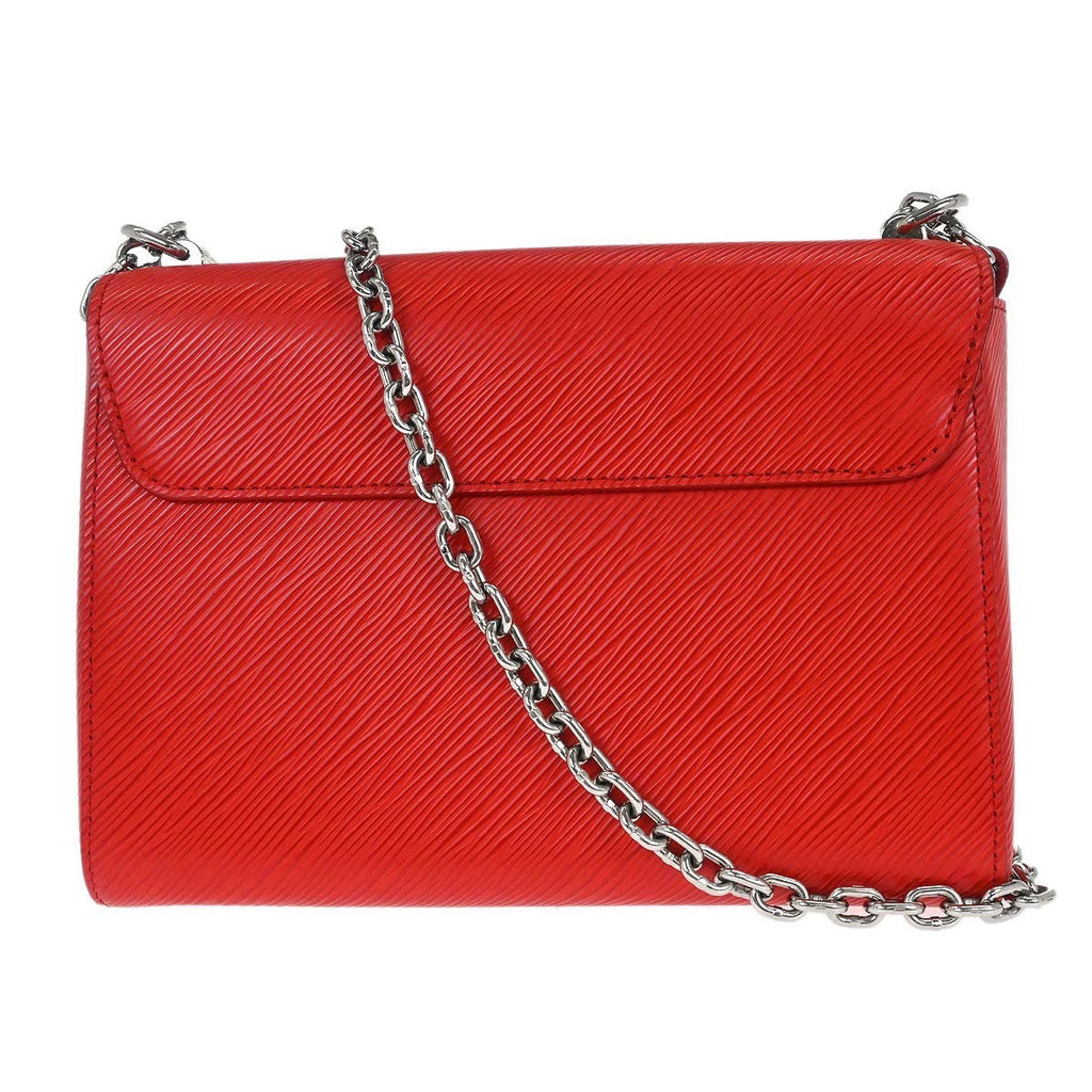 Louis Vuitton Twist Handbag Epi Leather Red Leather Shoulder Bag Bag (Pre-Owned)