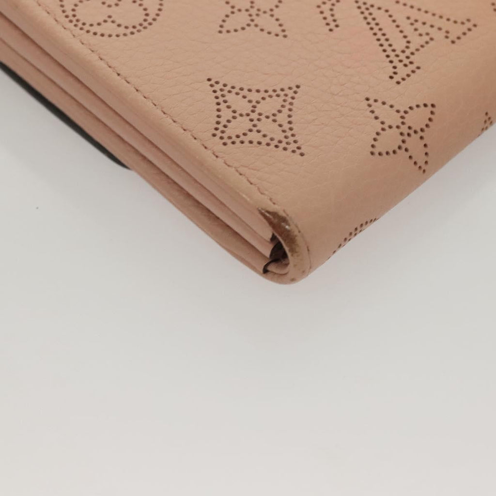 Louis Vuitton Iris Wallet Mahina Leather Pink Leather Wallets Accessory (Pre-Owned)