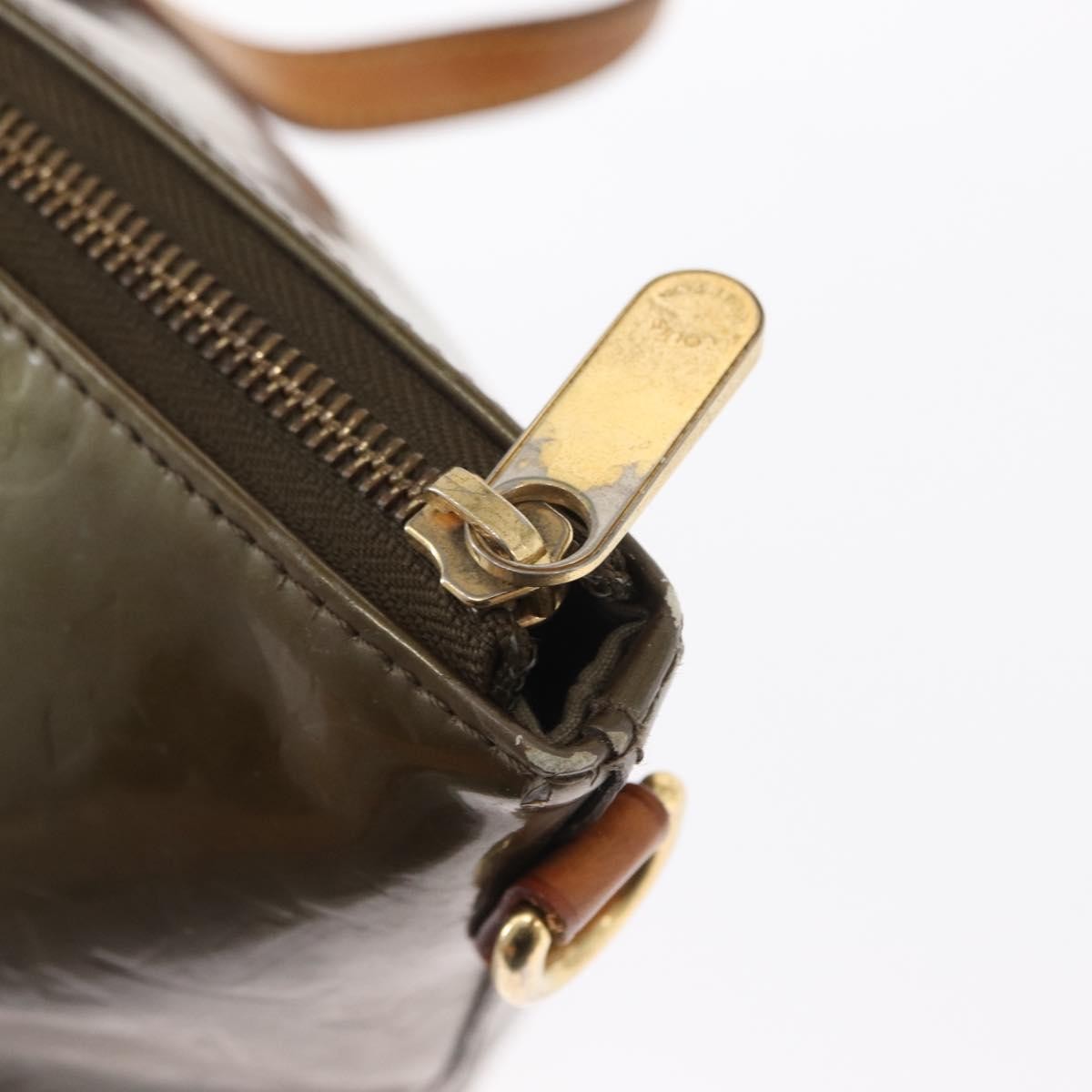 Louis Vuitton Bellevue Handbag Monogram Vernis Brown Patent_Leather Tote Bag Bag (Pre-Owned)