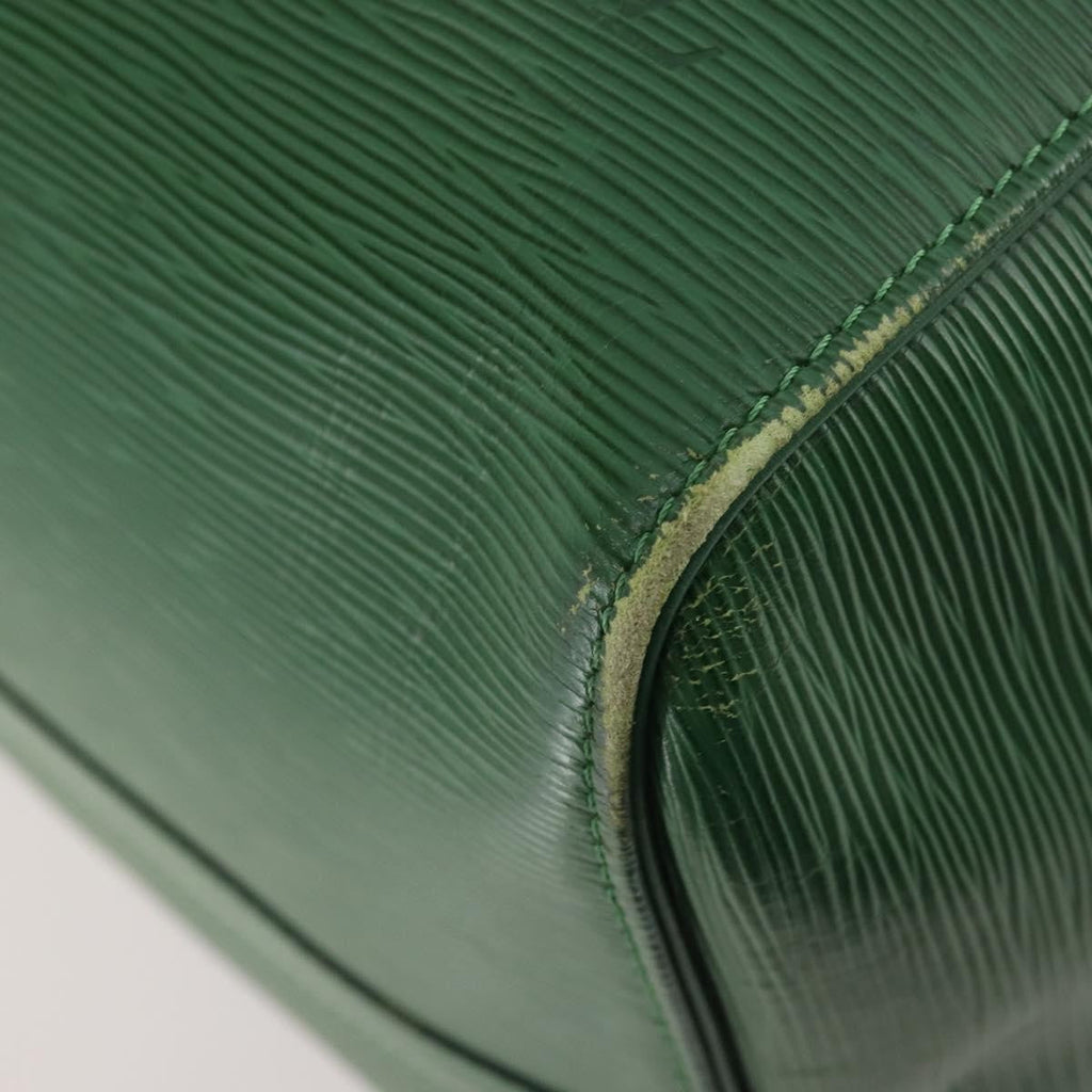 Louis Vuitton Keepall Bag Epi Leather Green Leather Travel Bag Bag (Pre-Owned)