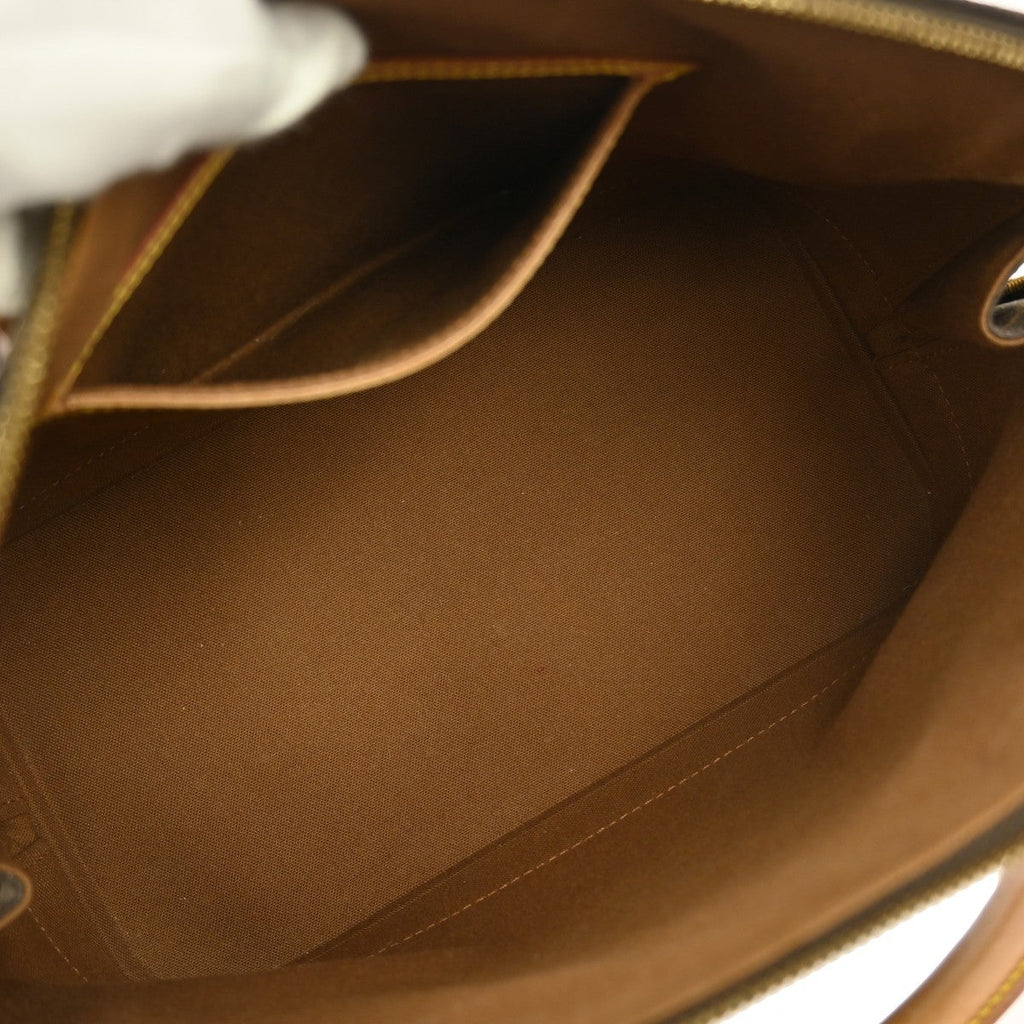 Louis Vuitton Alma Handbag Monogram Canvas Brown Canvas Handbag (Pre-Owned)