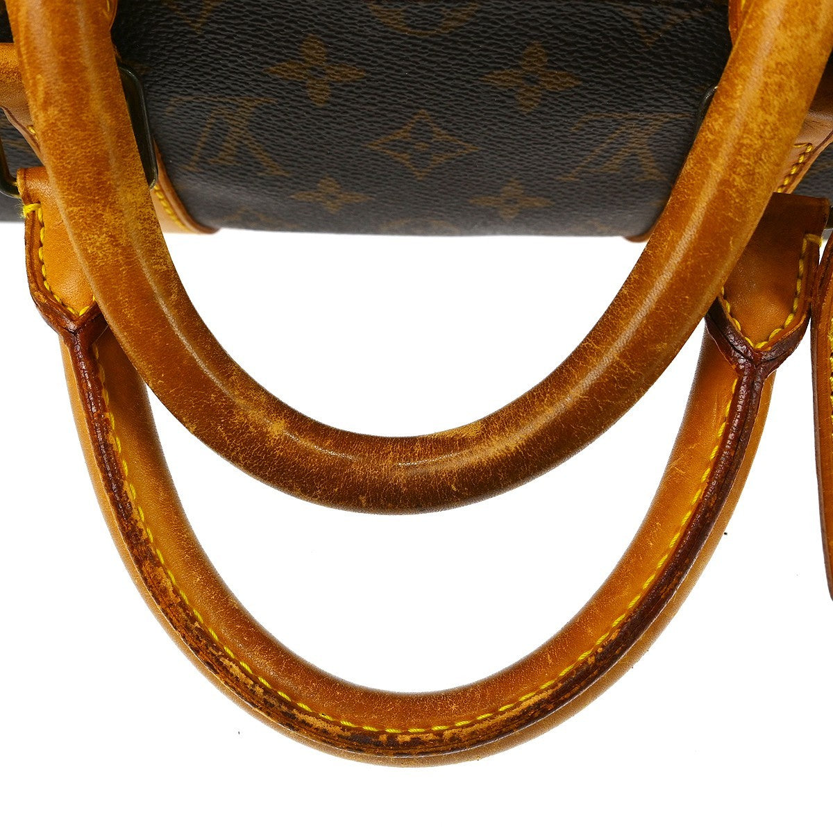 Louis Vuitton Keepall Bag Monogram Canvas Brown Canvas Travel Bag Bag (Pre-Owned)