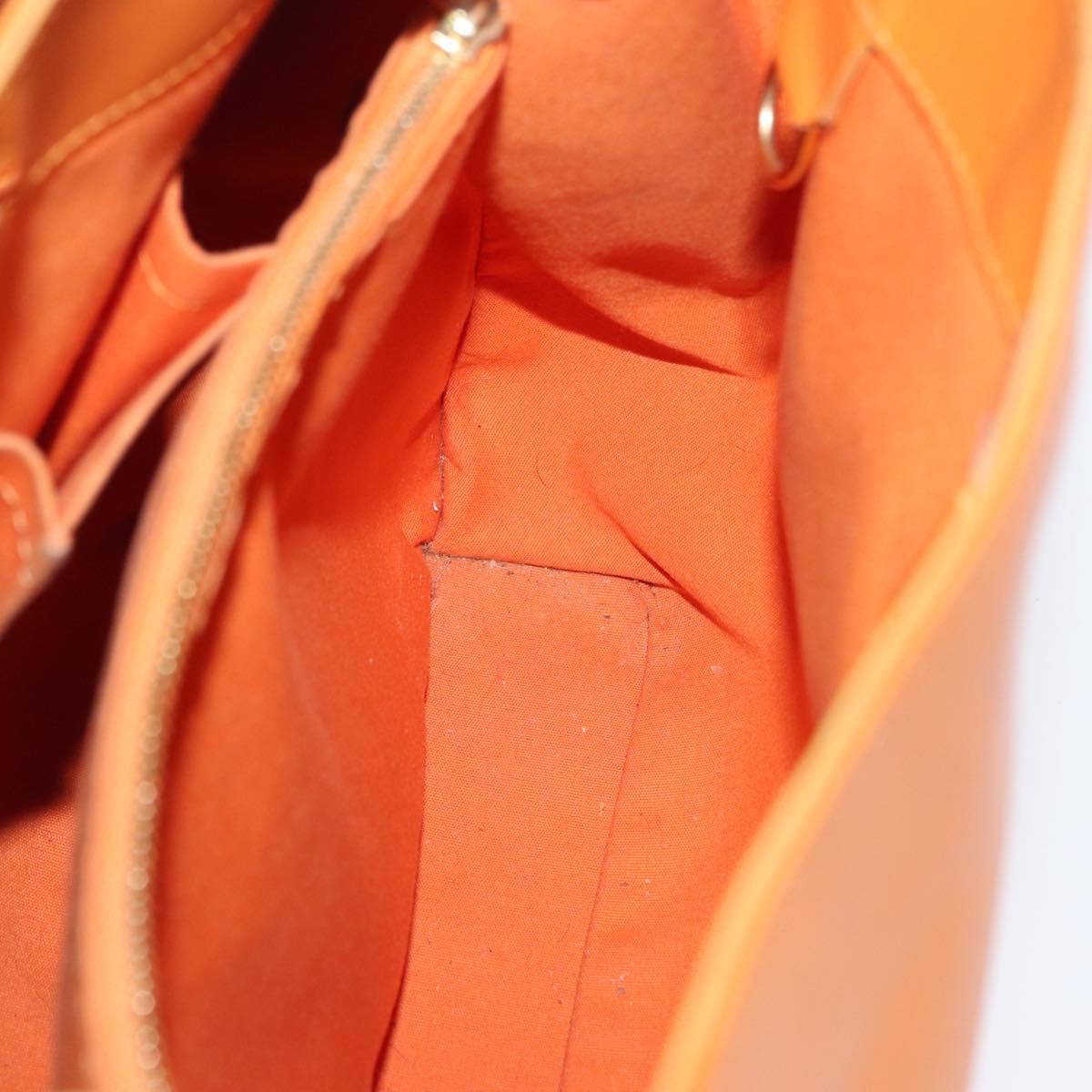 Louis Vuitton Mandara Handbag Epi Leather Orange Leather Shoulder Bag Bag (Pre-Owned)