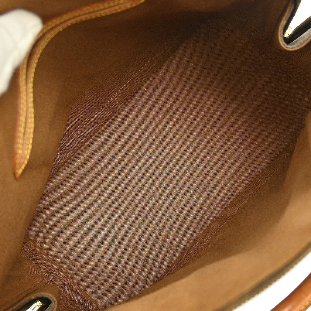 Louis Vuitton Alma Handbag Monogram Canvas Brown Canvas Handbag (Pre-Owned)