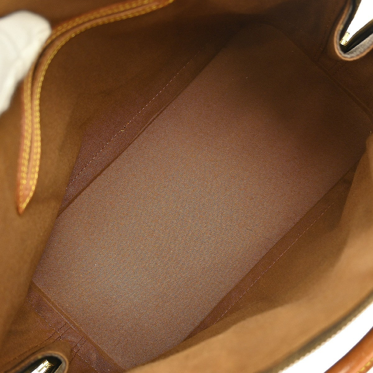 Louis Vuitton Alma Handbag Monogram Canvas Brown Canvas Handbag (Pre-Owned)