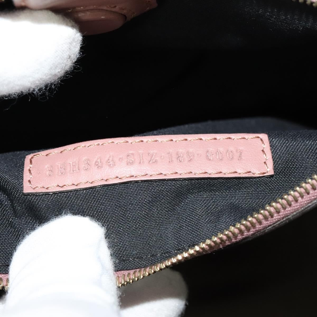 Fendi Runaway Bag Leather Pink Leather Bag (Pre-Owned)