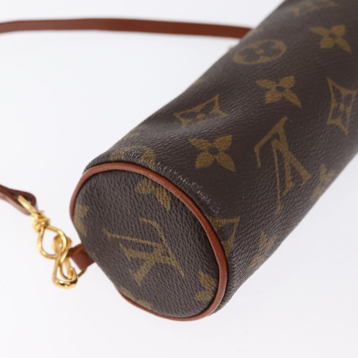 Louis Vuitton Papillon Pochette Monogram Canvas Brown Canvas Clutche & Pouche Bag (Pre-Owned)