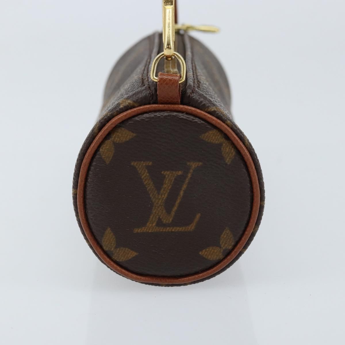 Louis Vuitton Papillon Pochette Monogram Canvas Brown Canvas Clutche & Pouche Bag (Pre-Owned)