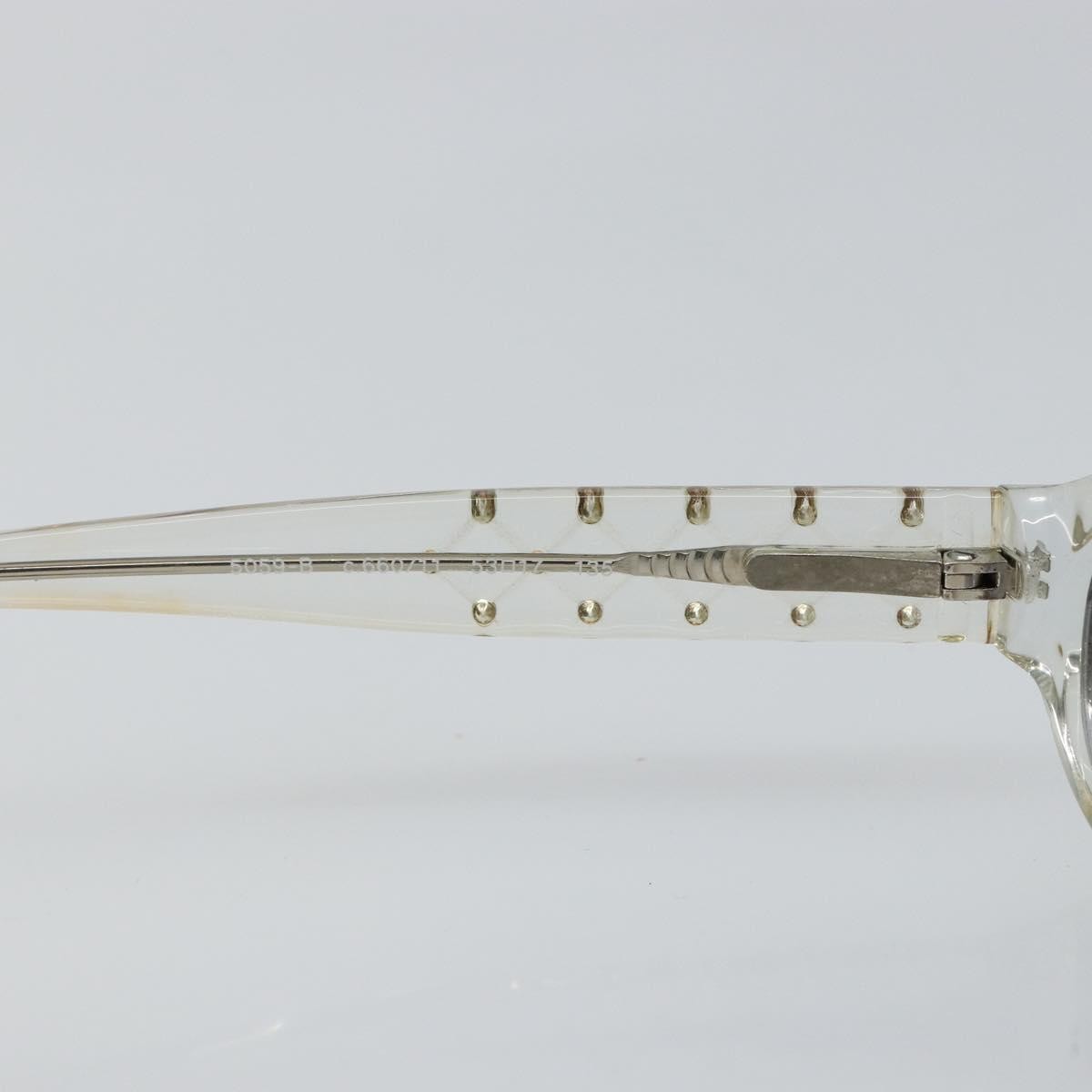 Chanel Logo Cc Sunglasses Plastic Clear Plastic Sunglasse Accessory (Pre-Owned)