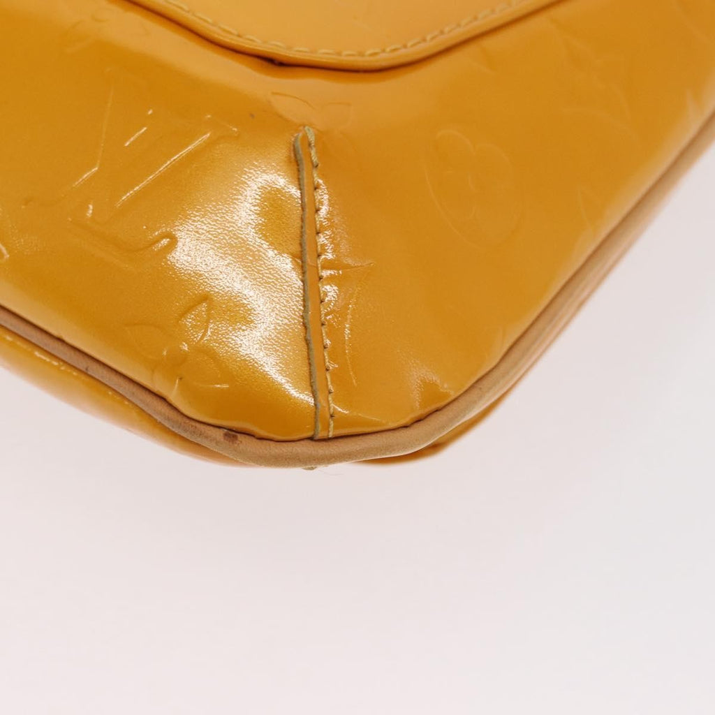 Louis Vuitton Thompson Street Handbag Monogram Vernis Yellow Patent_Leather Shoulder Bag Bag (Pre-Owned)