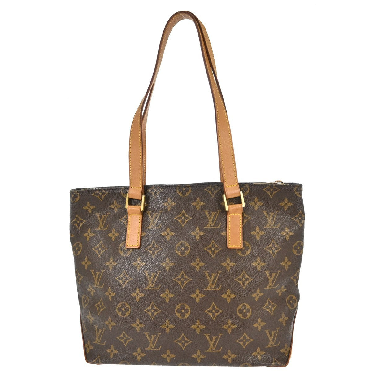 Louis Vuitton Cabas Piano Monogram Canvas Brown Canvas Tote Bag Bag (Pre-Owned)