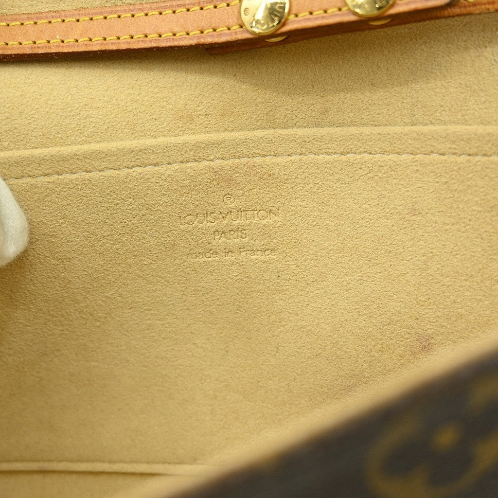 Louis Vuitton Twin Handbag Monogram Canvas Brown Canvas Clutche & Pouche Bag (Pre-Owned)