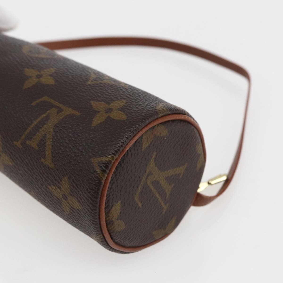 Louis Vuitton Papillon Pochette Monogram Canvas Brown Canvas Clutche & Pouche Bag (Pre-Owned)