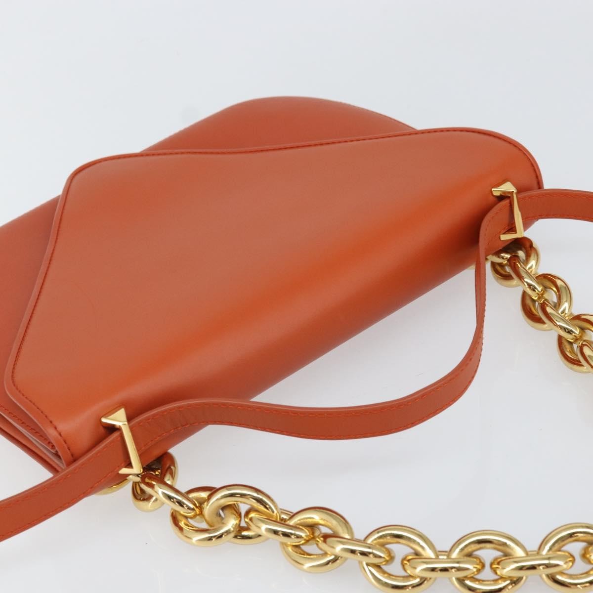 Bottega Veneta Mount Shoulder Bag Leather Brown Leather Shoulder Bag Bag (Pre-Owned)