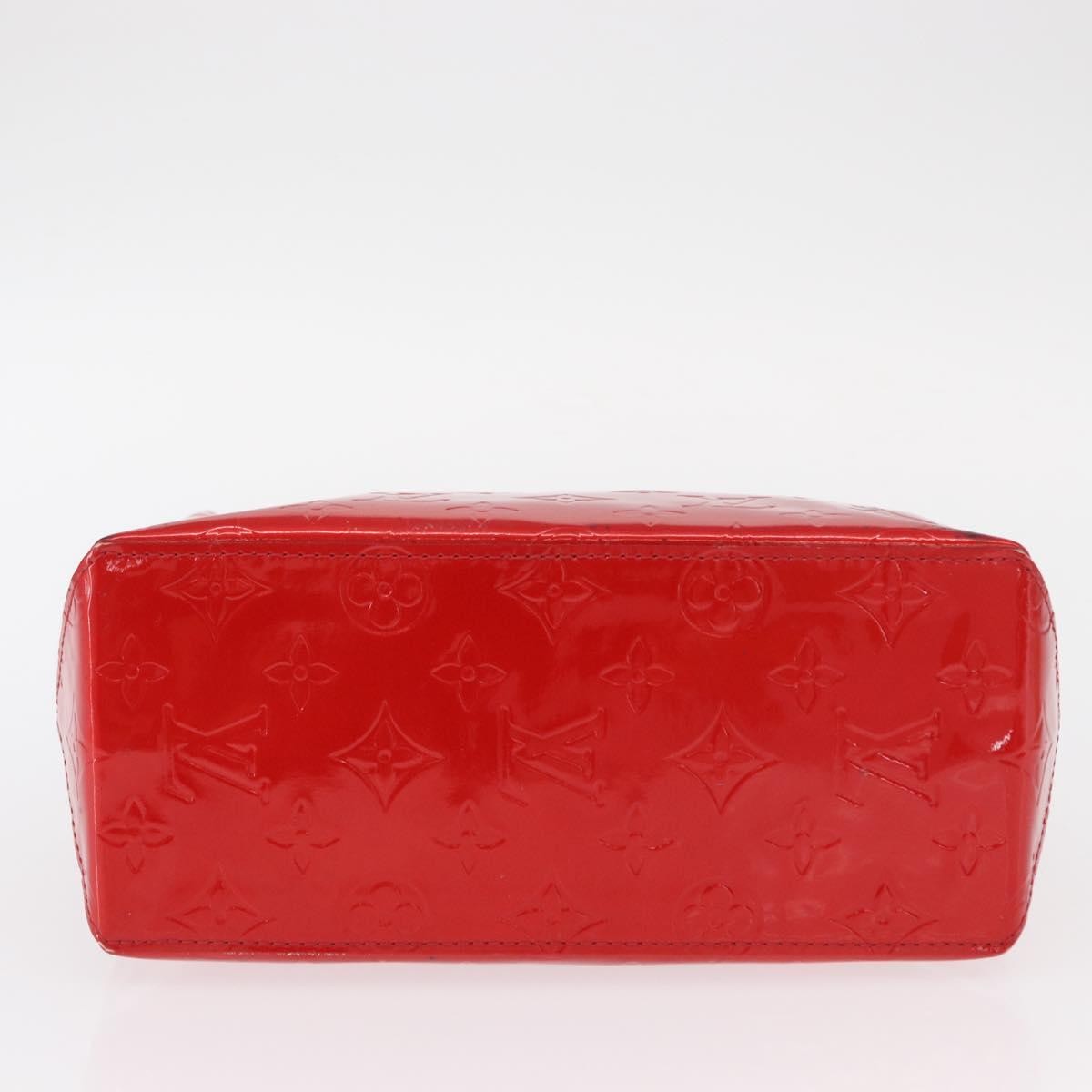 Louis Vuitton Reade Handbag Monogram Vernis Red Patent_Leather Handbag (Pre-Owned)