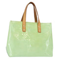 Louis Vuitton Reade Handbag Monogram Vernis Green Patent_Leather Tote Bag Bag (Pre-Owned)