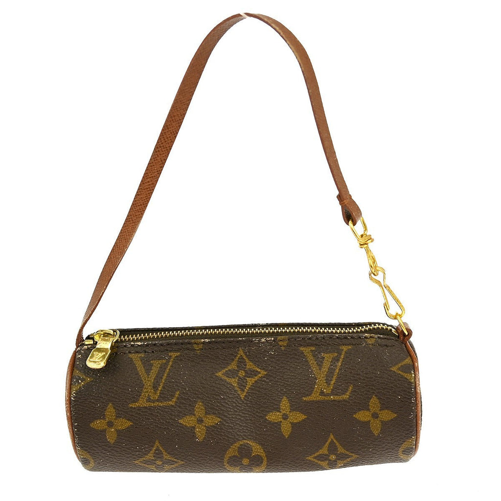 Louis Vuitton Papillon Pochette Monogram Canvas Brown Canvas Clutche & Pouche Bag (Pre-Owned)