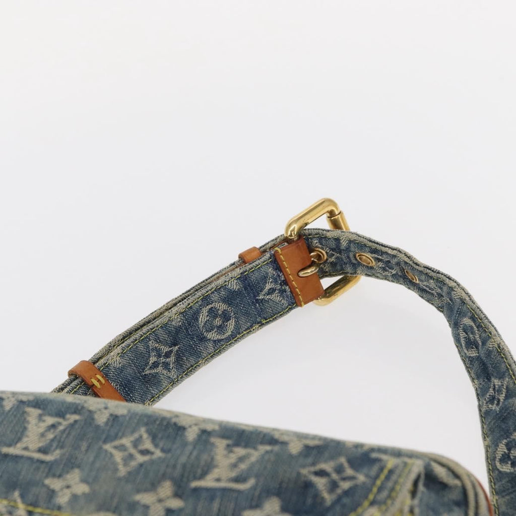 Louis Vuitton Bum Bag Denim Blue Denim_Jeans Shoulder Bag Bag (Pre-Owned)