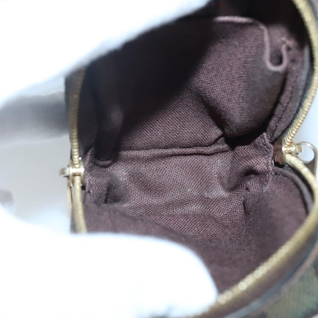 Louis Vuitton Etui Okapi Camera Case Damier Brown Canvas Bag (Pre-Owned)