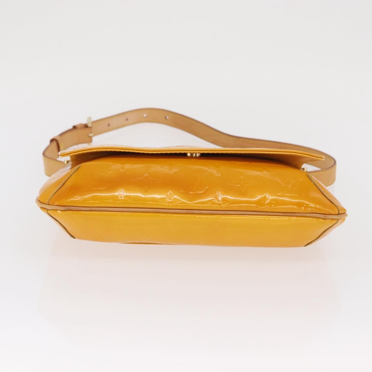 Louis Vuitton Thompson Street Handbag Monogram Vernis Yellow Patent_Leather Shoulder Bag Bag (Pre-Owned)