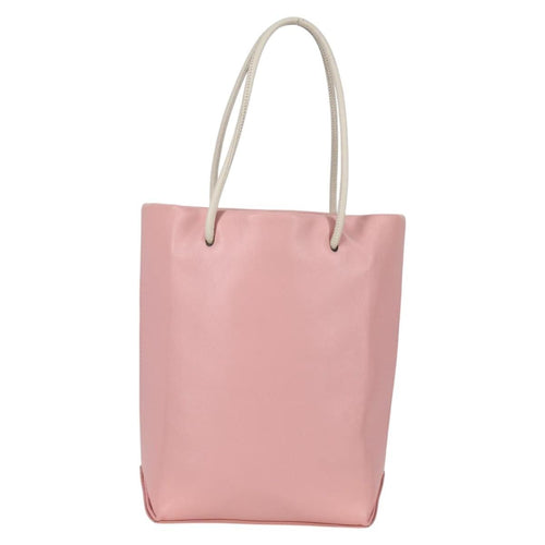 Chanel Essential Shopping Tote Leather Pink Leather Bag (Pre-Owned)