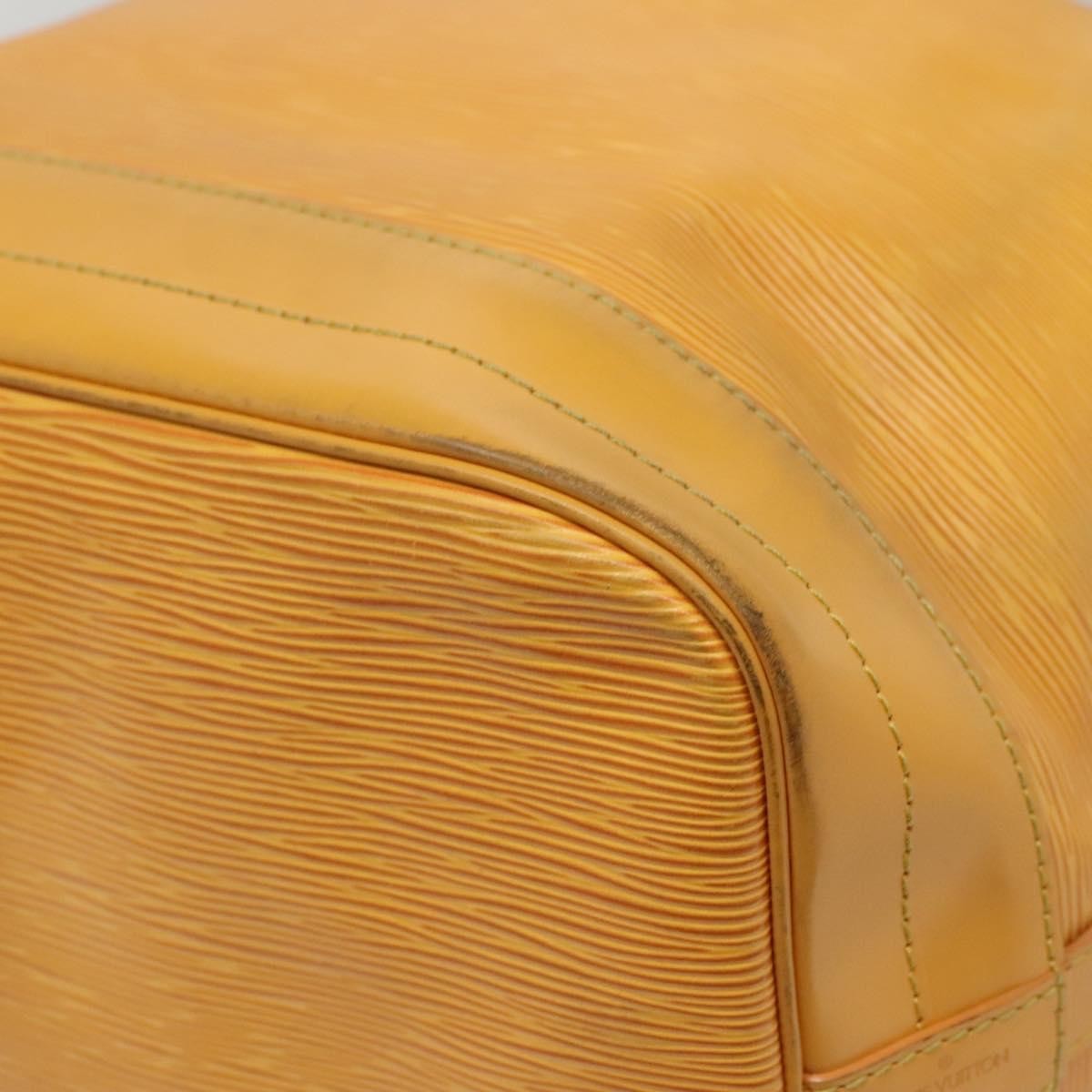 Louis Vuitton Noe Handbag Epi Leather Yellow Leather Shoulder Bag Bag (Pre-Owned)