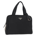 Prada Bowling Shoulder Bag Tessuto Black Nylon Shoulder Bag Bag (Pre-Owned)
