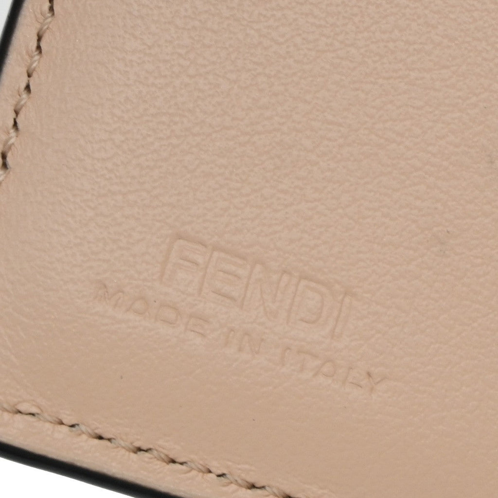Fendi F Is Fendi Trifold Wallet Leather Pink Leather Wallets Accessory (Pre-Owned)