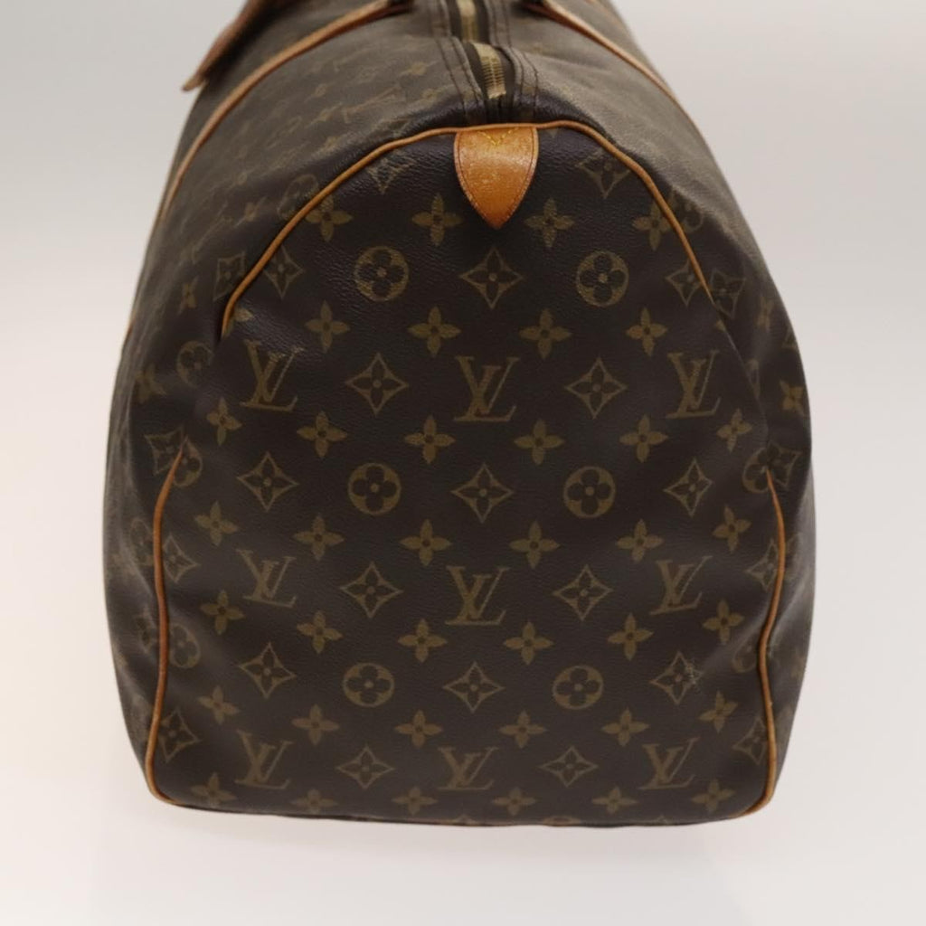 Louis Vuitton Keepall Bag Monogram Canvas Brown Canvas Travel Bag Bag (Pre-Owned)