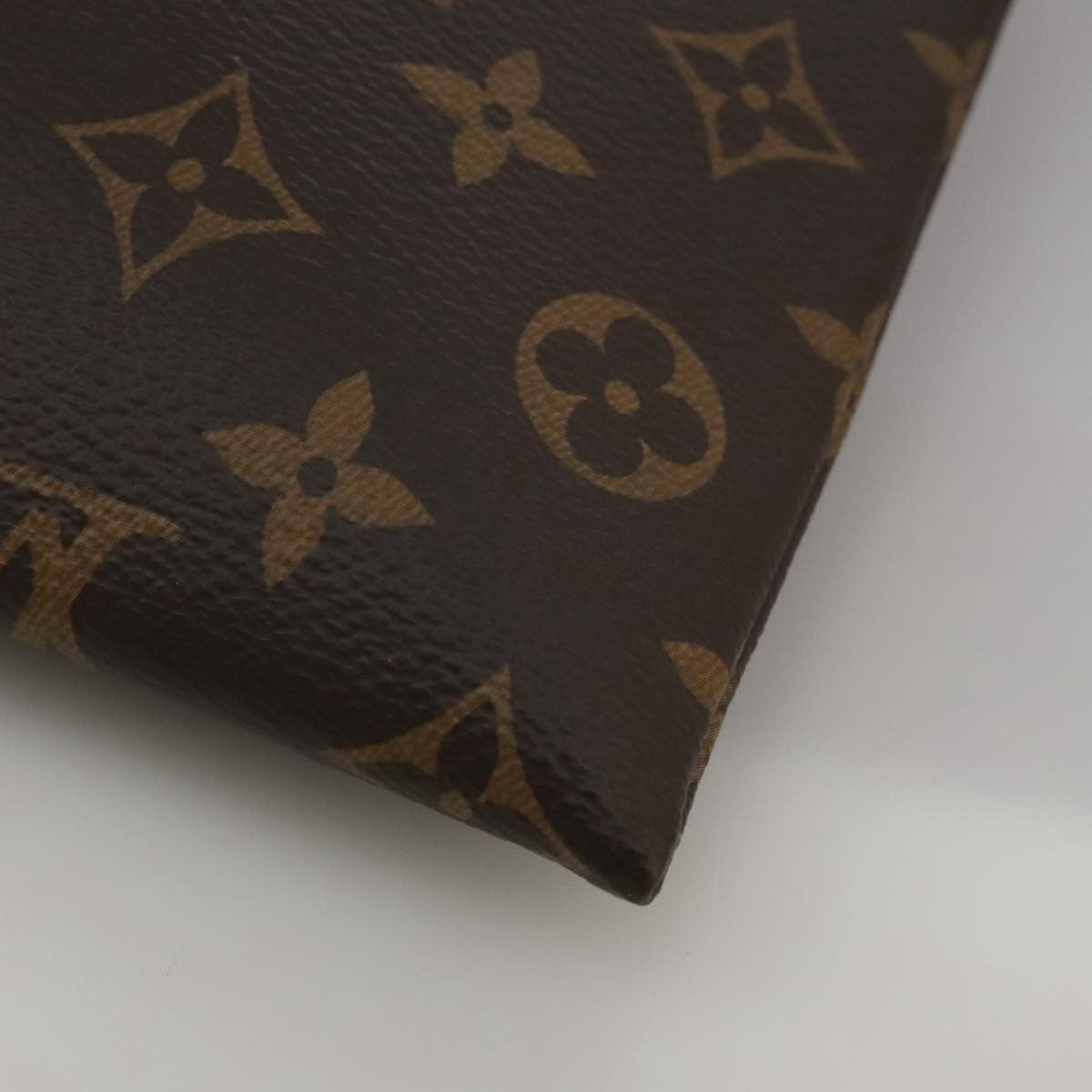 Louis Vuitton Solar Ray A4 Pouch Monogram Canvas Brown Canvas Clutche & Pouche Bag (Pre-Owned)