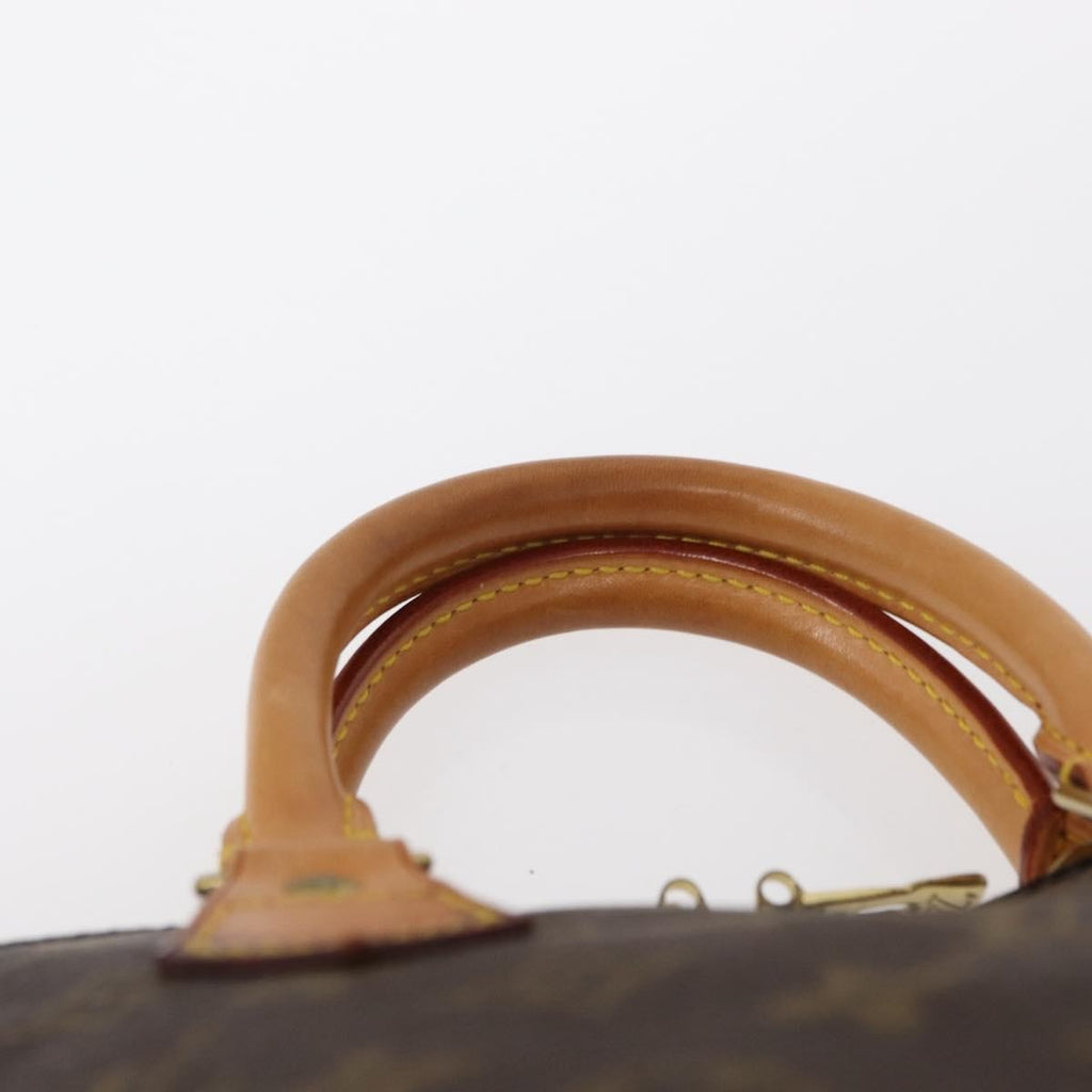Louis Vuitton Alma Handbag Monogram Canvas Brown Canvas Handbag (Pre-Owned)