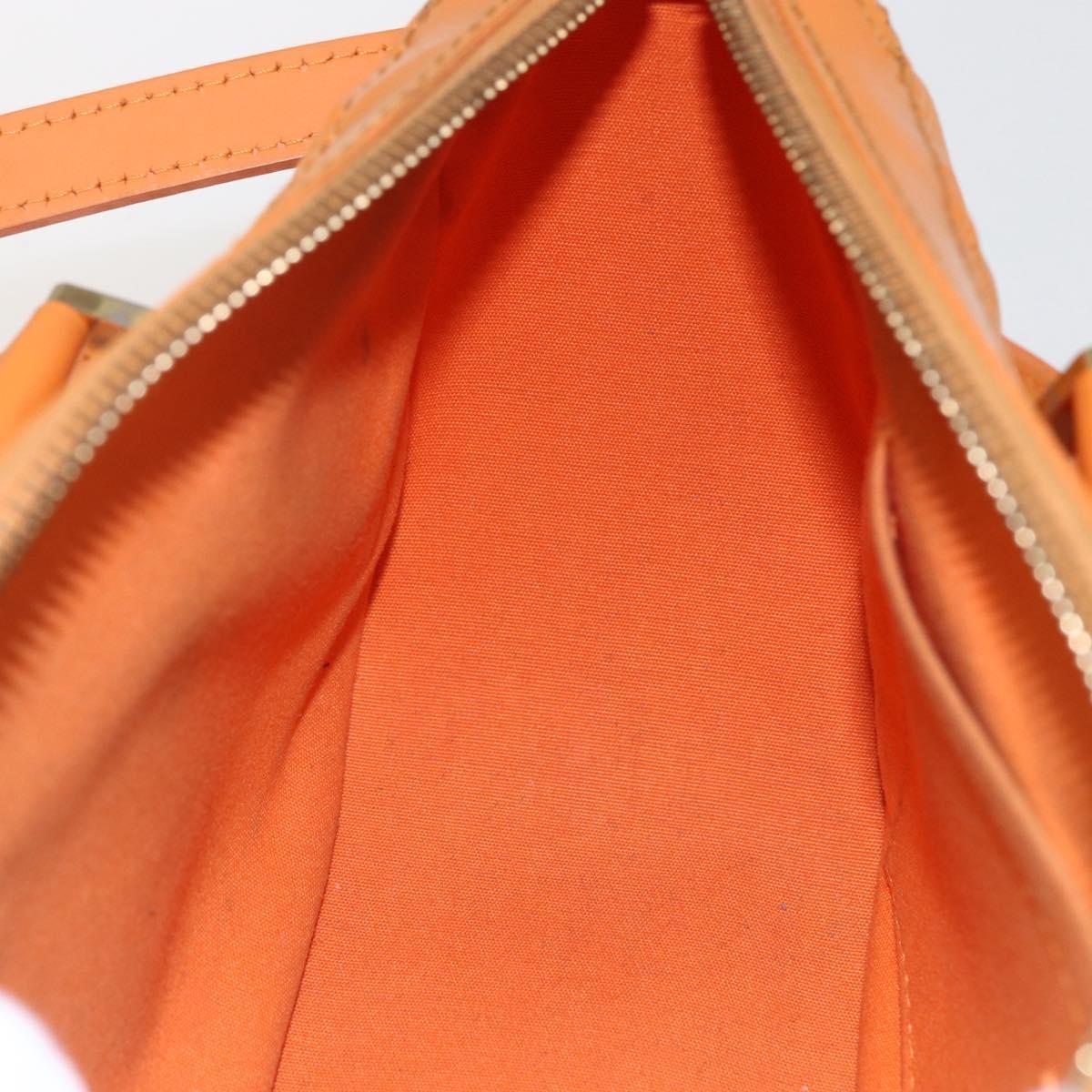 Louis Vuitton Danura Handbag Epi Orange Leather Handbag (Pre-Owned)