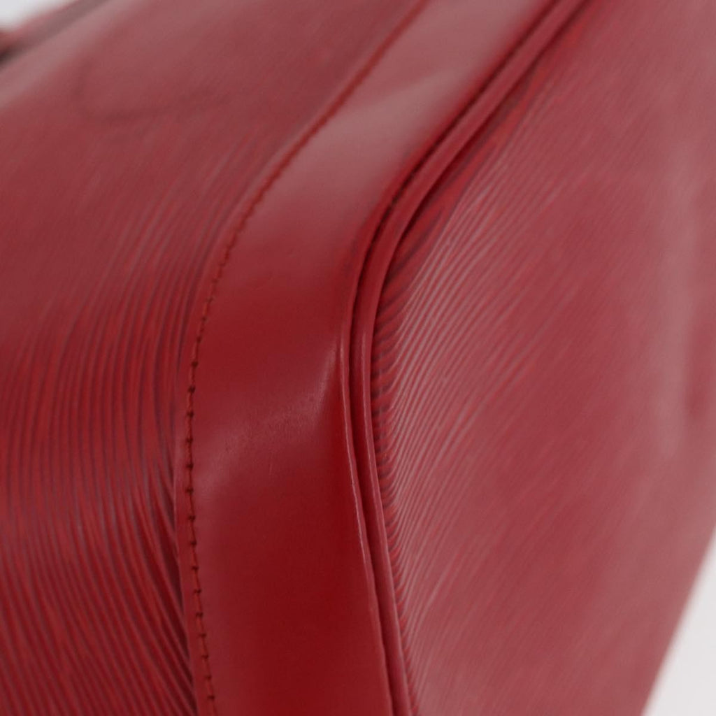 Louis Vuitton Alma Handbag Epi Leather Red Leather Handbag (Pre-Owned)