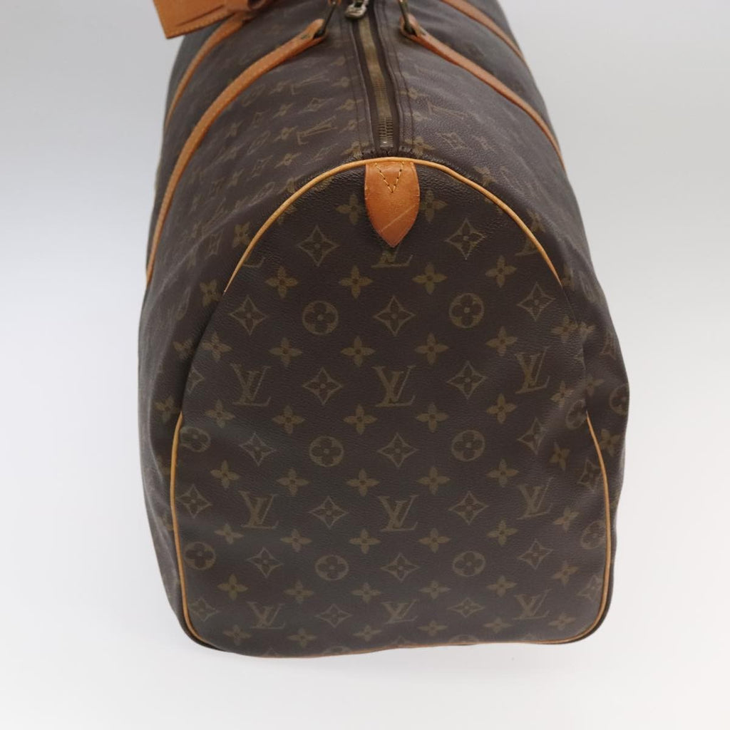 Louis Vuitton Keepall Bag Monogram Canvas Brown Canvas Travel Bag Bag (Pre-Owned)