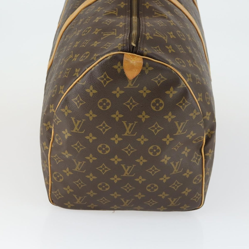 Louis Vuitton Keepall Bag Monogram Canvas Brown Canvas Travel Bag Bag (Pre-Owned)
