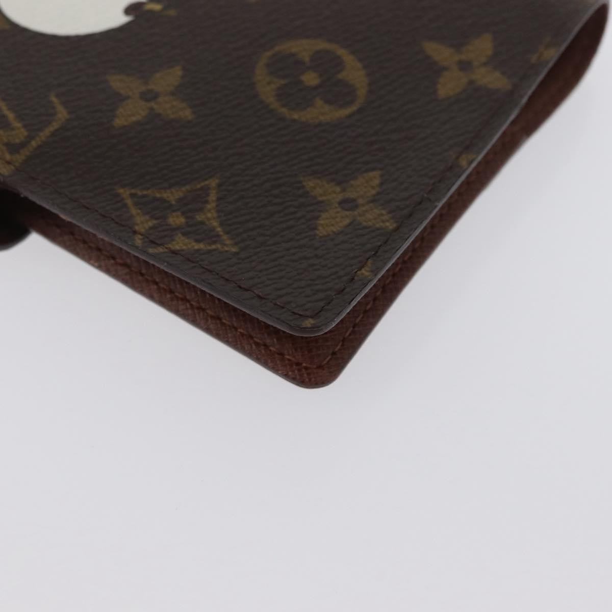 Louis Vuitton Agenda Cover Monogram Panda Brown Canvas Wallets Accessory (Pre-Owned)