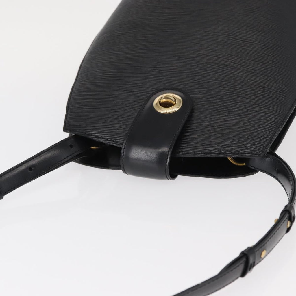 Louis Vuitton Cluny Shoulder Bag Epi Leather Black Leather Shoulder Bag Bag (Pre-Owned)