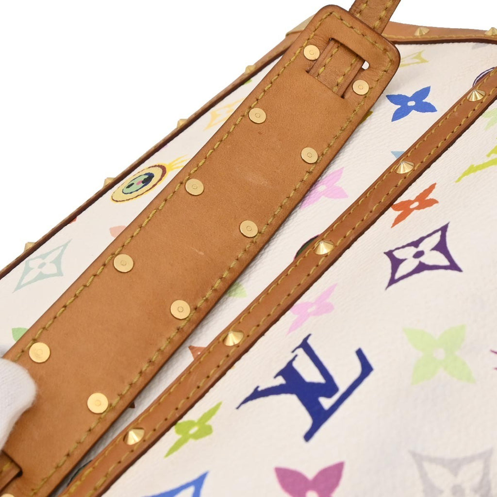 Louis Vuitton Eye Miss You Bag Monogram Multicolor White Canvas Clutche & Pouche Bag (Pre-Owned)