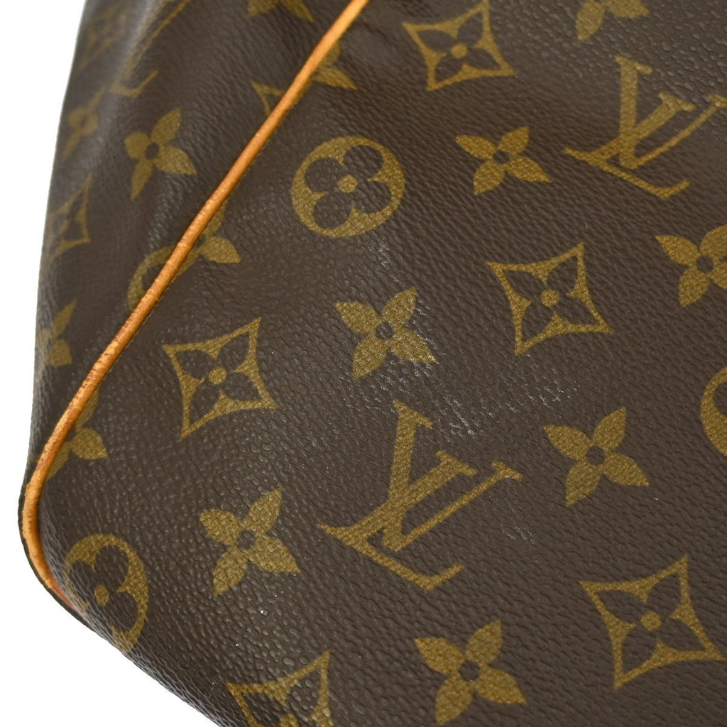 Louis Vuitton Keepall Bag Monogram Canvas Brown Canvas Travel Bag Bag (Pre-Owned)
