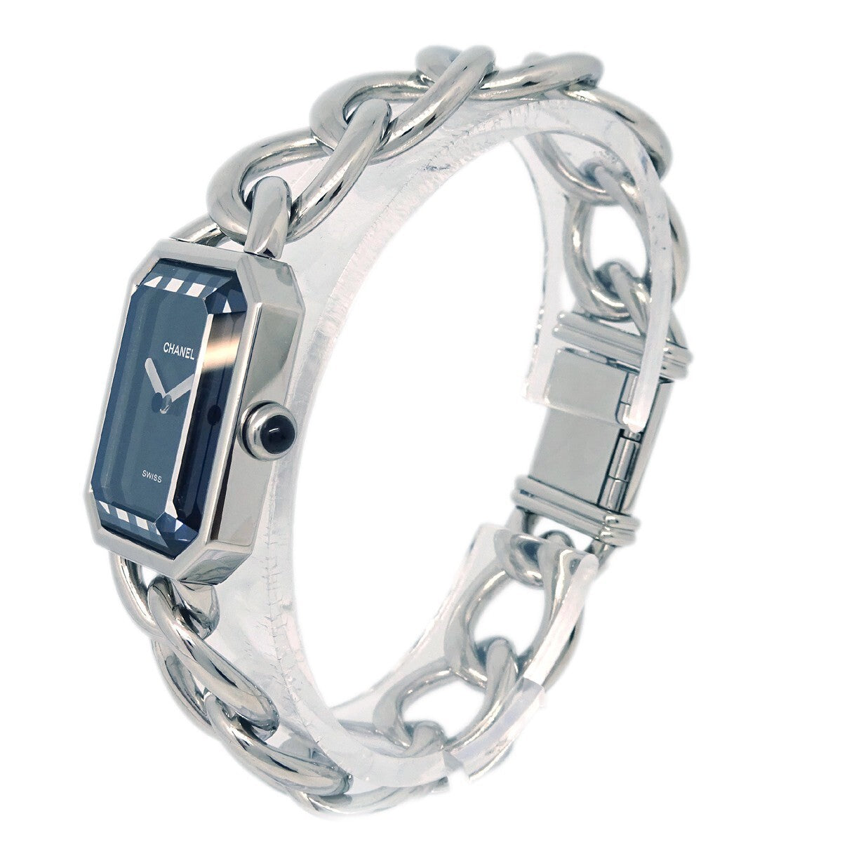 Chanel Premiere Chain Quartz Watch Stainless Steel Watch (Pre-Owned)