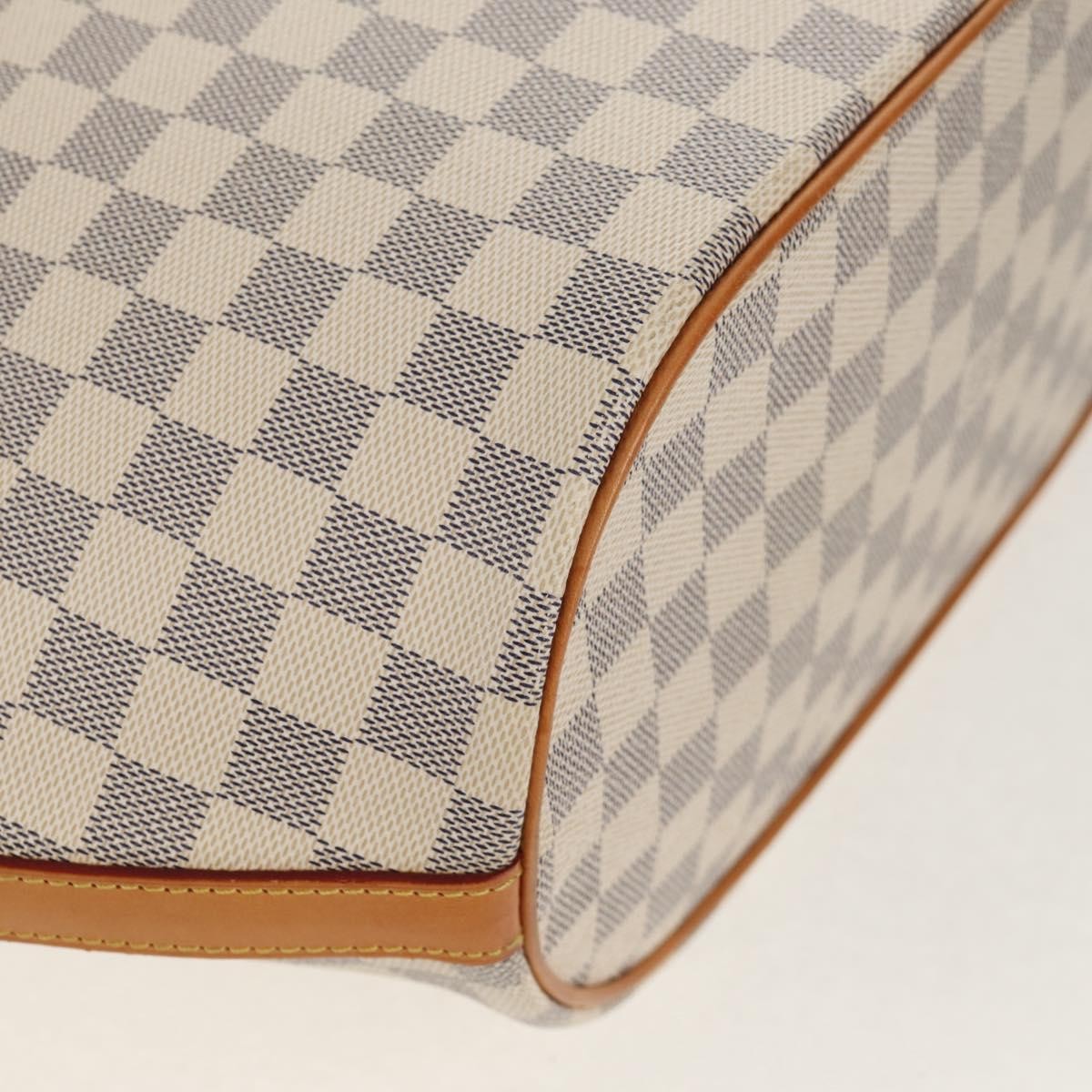 Louis Vuitton Pampelonne Handbag Damier White Canvas Tote Bag Bag (Pre-Owned)