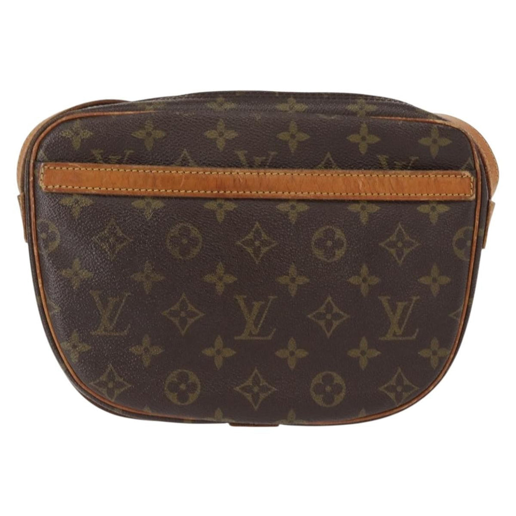 Louis Vuitton Jeune Fille Handbag Monogram Canvas Brown Canvas Shoulder Bag Bag (Pre-Owned)
