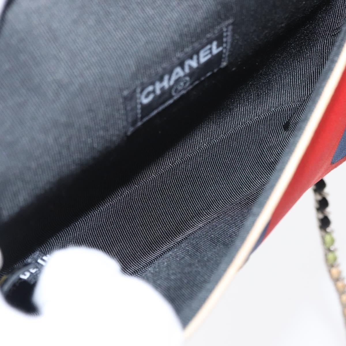 Chanel Vintage Flap Bag Multicolor Canvas Multicolour Canvas Shoulder Bag Bag (Pre-Owned)