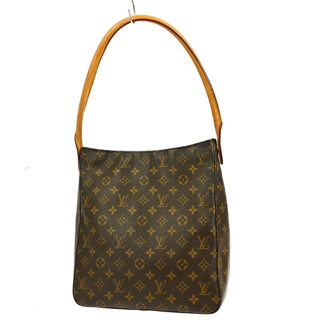 Louis Vuitton Monogram Looping Handbag Monogram Canvas Brown Canvas Shoulder Bag Bag (Pre-Owned)