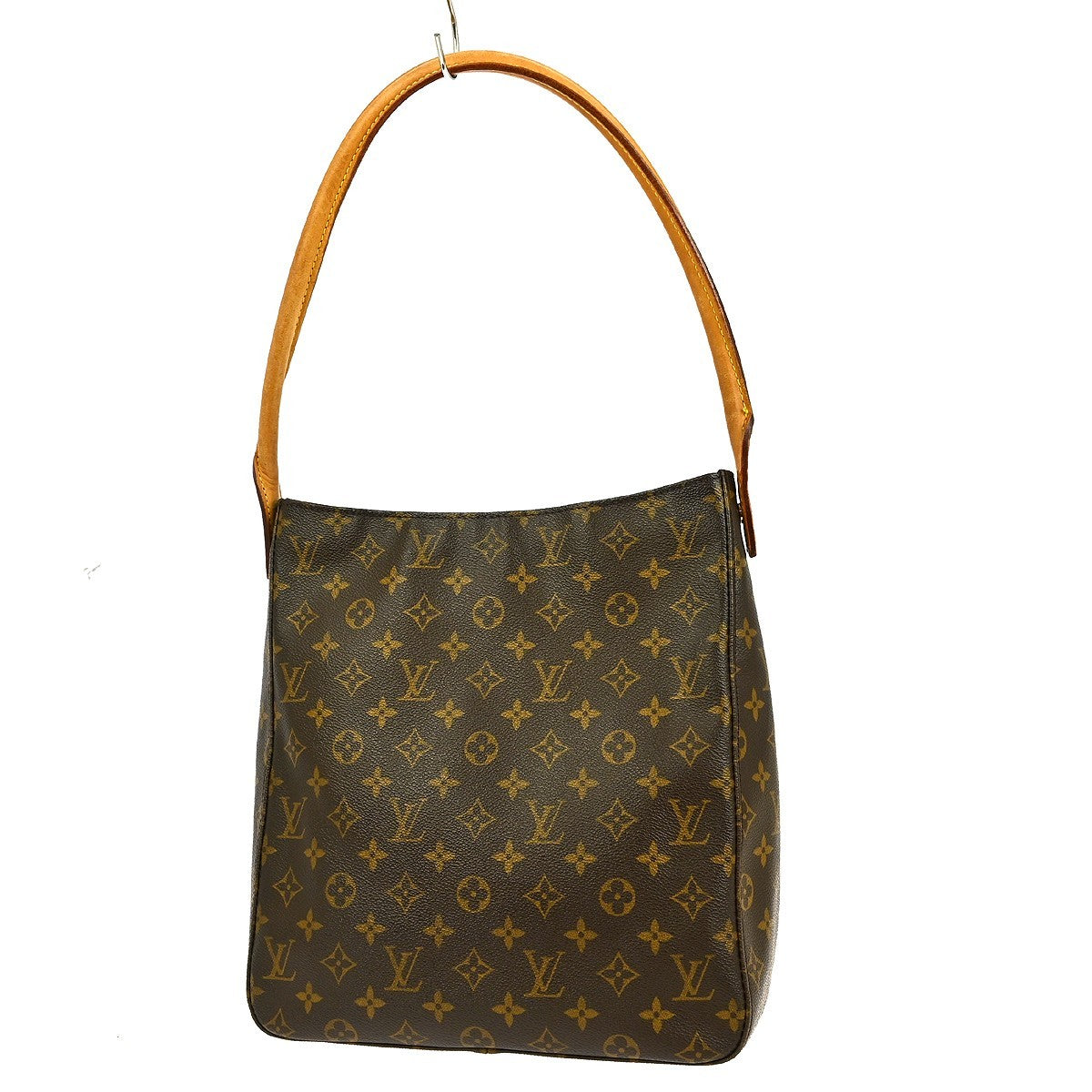 Louis Vuitton Monogram Looping Handbag Monogram Canvas Brown Canvas Shoulder Bag Bag (Pre-Owned)