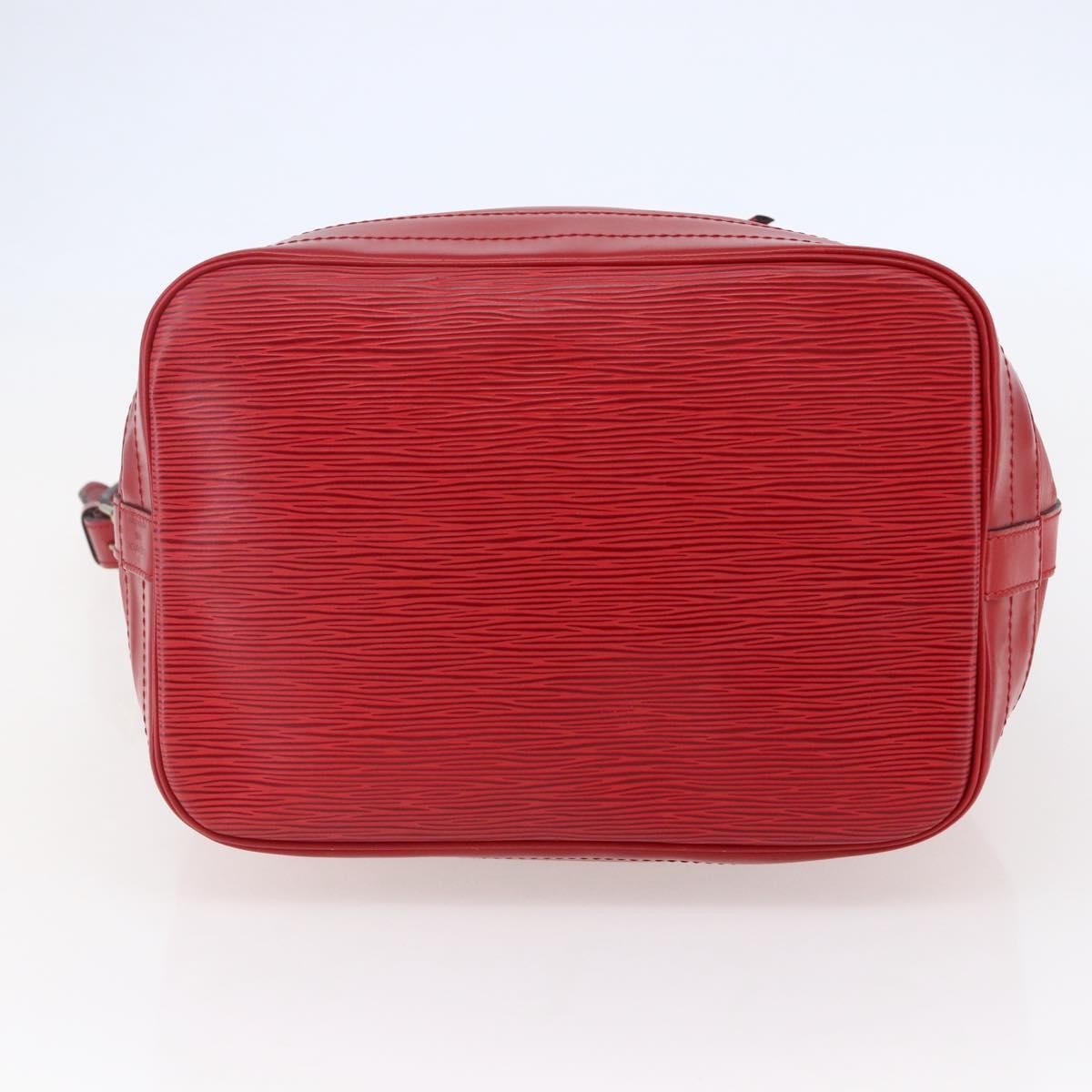 Louis Vuitton Noe Handbag Epi Leather Red Leather Bag (Pre-Owned)