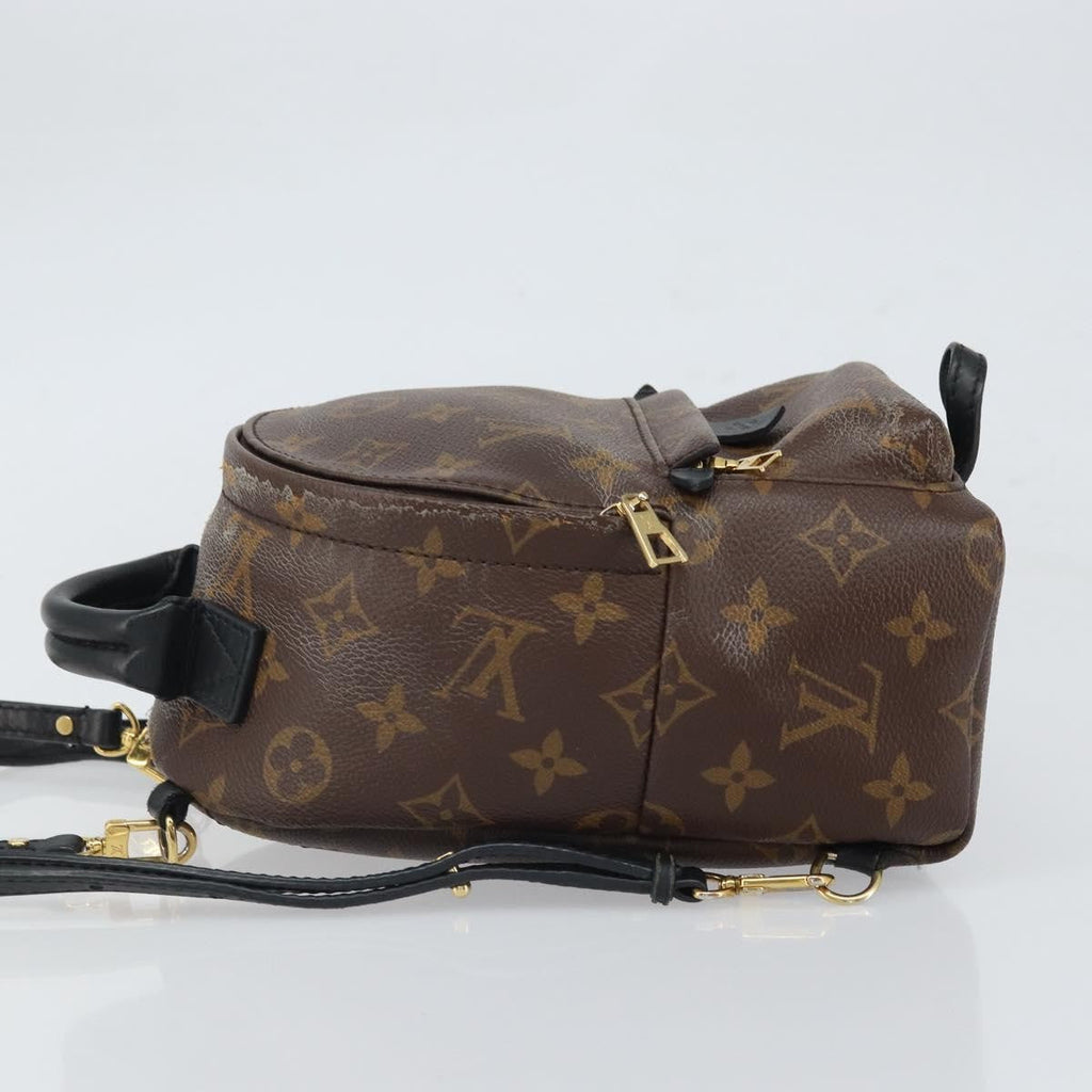 Louis Vuitton Palm Springs Backpack Monogram Canvas Brown Canvas Backpack Bag (Pre-Owned)