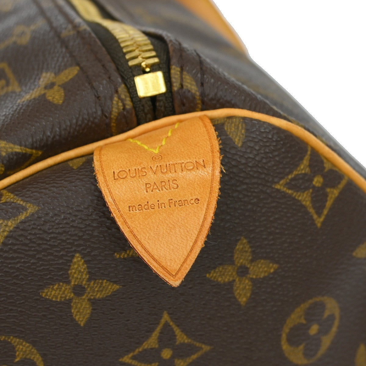 Louis Vuitton Keepall Bag Monogram Canvas Brown Canvas Travel Bag Bag (Pre-Owned)